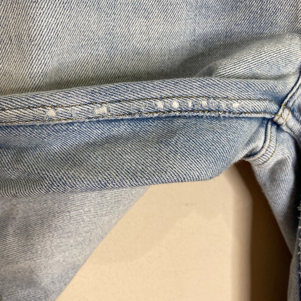 Re/Done 70s Stove Pipe Crop Jeans *Light 14* - Picture 13 of 14